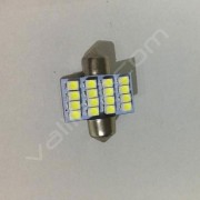 Bombilla plafon led 31mm 16 led