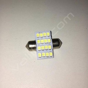 Bombilla plafon led 31mm 16 led