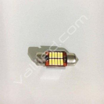 Bombilla plafon led 31mm canbus premium 10 leds