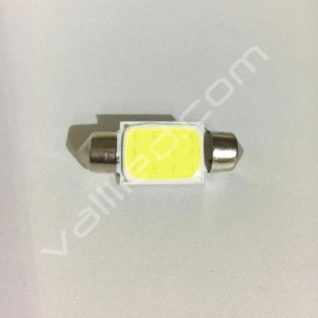 Bombilla plafón led 36mm sin cambus Premium blanca