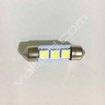 Bombilla plafon led 36mm 3 led