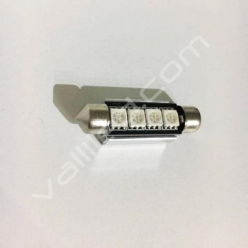Bombilla plafon led 42mm canbus color