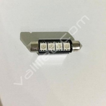 Bombilla plafon led 42mm canbus color