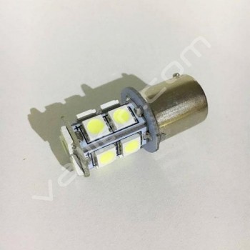 Bombilla casquillo 1 polo descentrado 11 led