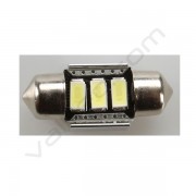 Bombilla plafon led 31mm canbus 3 led