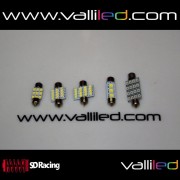 Bombilla plafón led 36mm sin cambus económica blanca