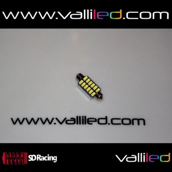 Bombilla plafón led 42mm con cambus Premium blanca