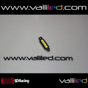 Bombilla plafón led 42mm con cambus Premium blanca
